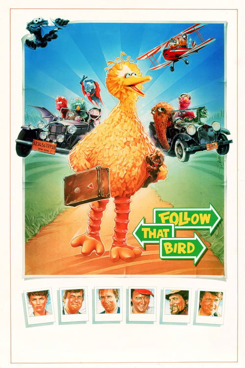 Movie poster for Follow That Bird (1985)