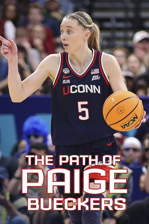 Movie poster for The Path of Paige Bueckers (2025)