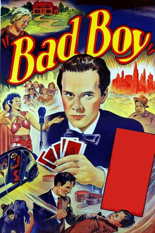Movie poster for Bad Boy (1939)