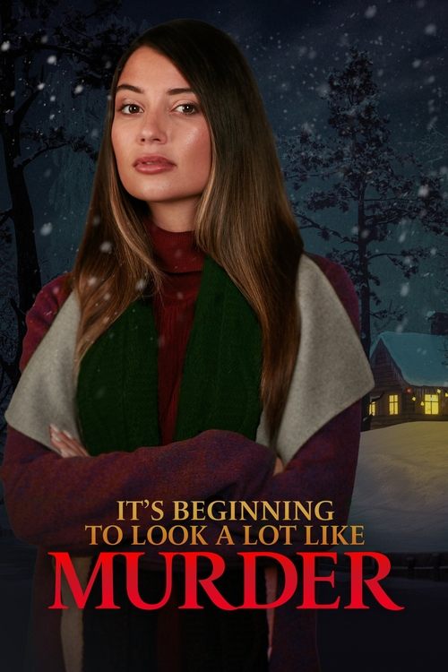 Movie poster for It's Beginning to Look a Lot Like Murder (2022)