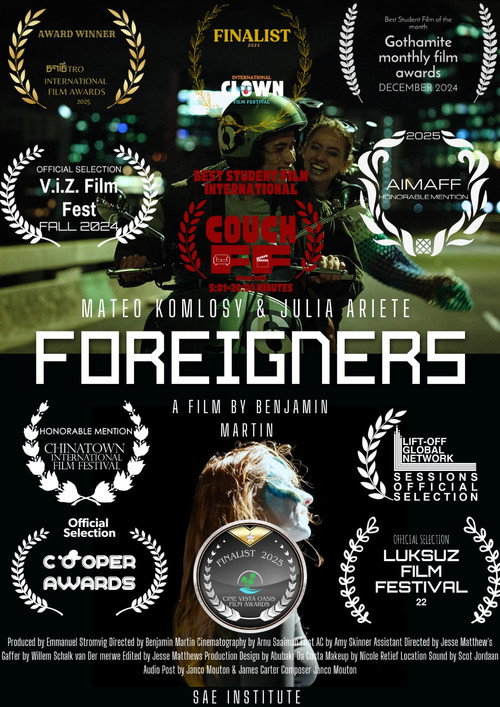 Movie poster for Foreigners