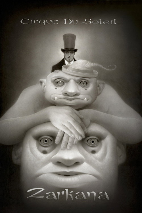 Movie poster for Cirque du Soleil: The Surreal World of Zarkana (2011)