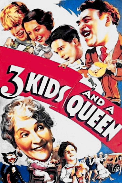 Movie poster for 3 Kids and a Queen (1935)