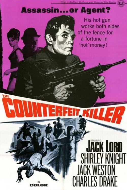 Movie poster for The Counterfeit Killer (1968)
