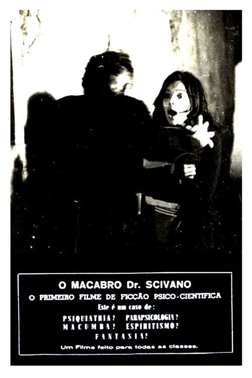 Movie poster for Macabre Dr. Scivano (1971)
