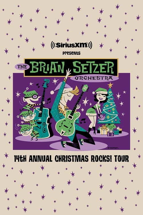 Movie poster for The Brian Setzer Orchestra: Christmas Rocks! Live (2018)