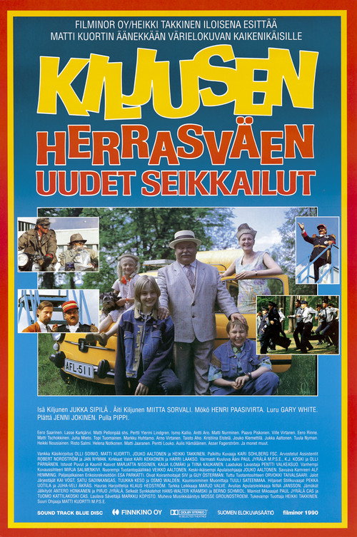 Movie poster for Kiljusen herrasväen uudet seikkailut (1990)