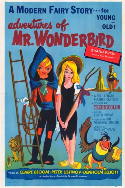 Movie poster for The Curious Adventures of Mr. Wonderbird (1953)