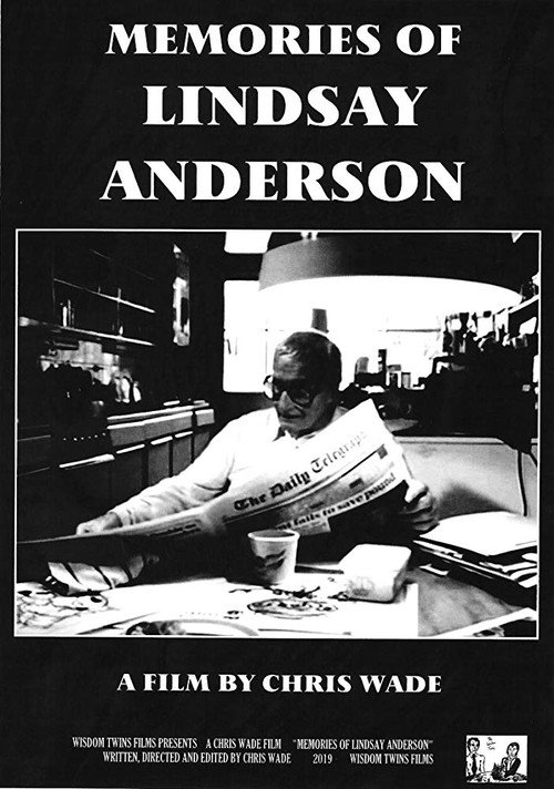 Movie poster for Memories of Lindsay Anderson (2019)