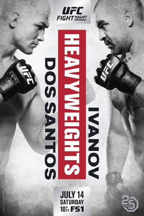 Movie poster for UFC Fight Night 133: dos Santos vs. Ivanov (2018)