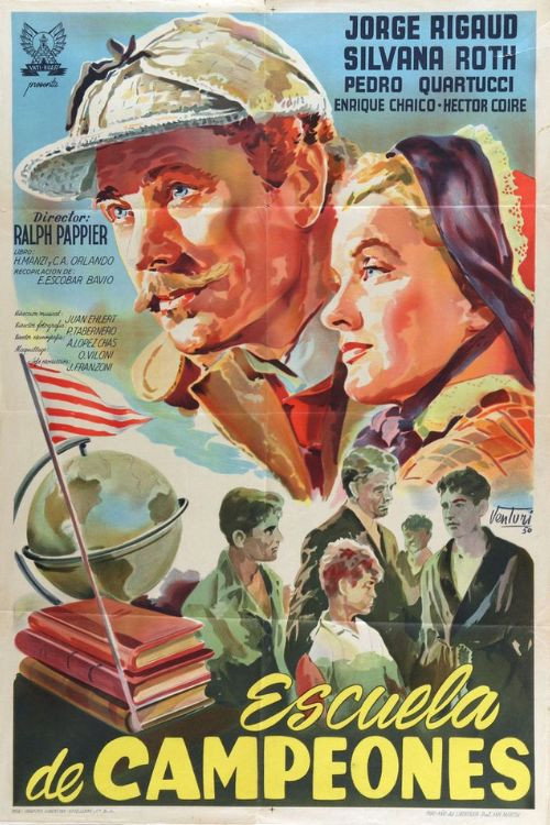 Movie poster for Escuela de campeones (1950)