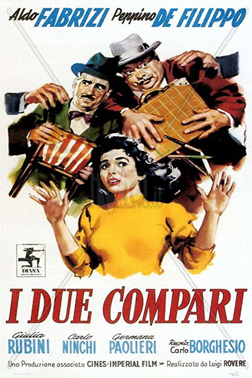 Movie poster for I due compari (1955)
