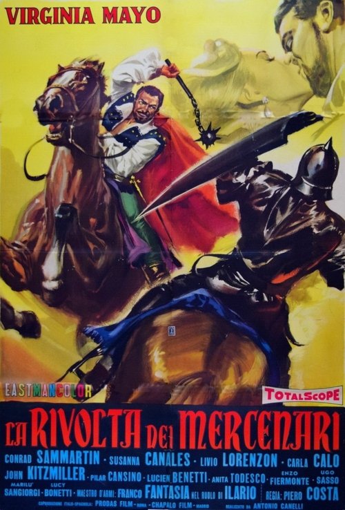 Movie poster for Revolt of the Mercenaries (1961)