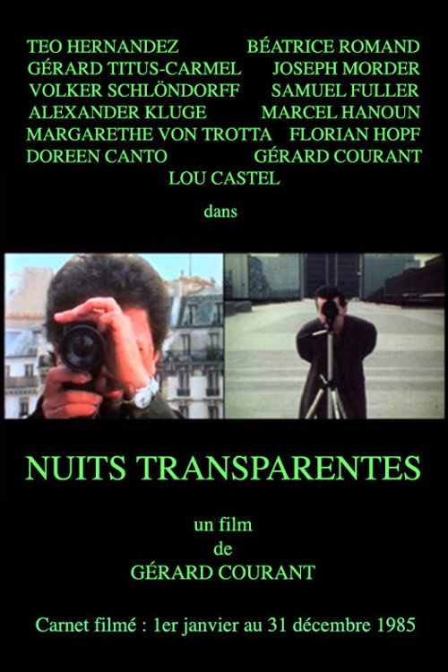 Movie poster for Nuits transparentes (2011)