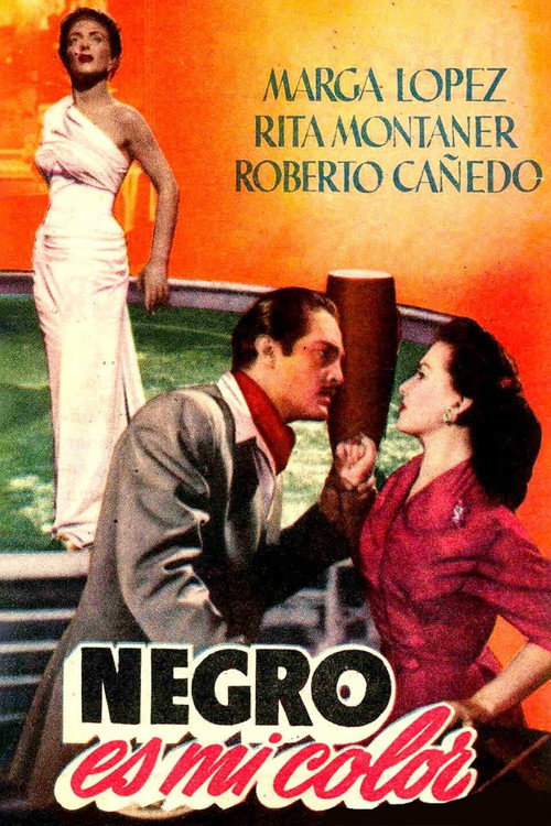 Movie poster for Black Is My Color (1951)