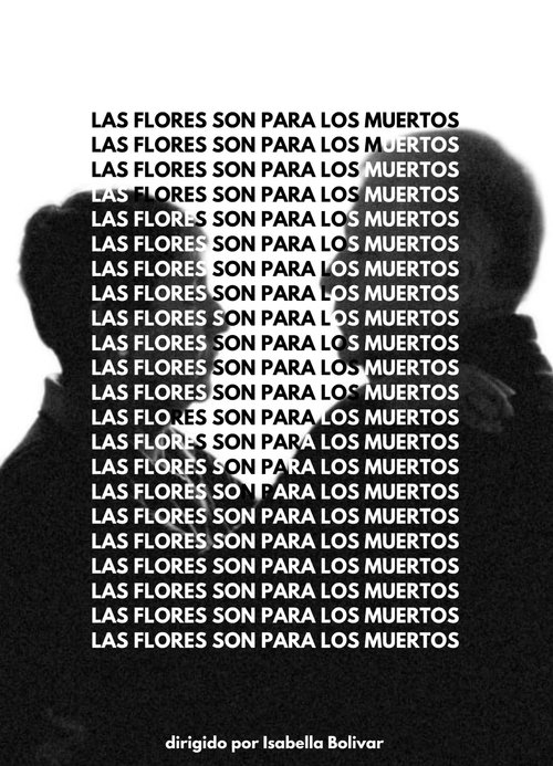 Movie poster for Las Flores Son Para Los Muertos (2024)