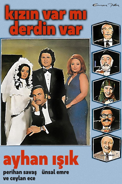 Movie poster for Kızın Varmı Derdin Var (1973)