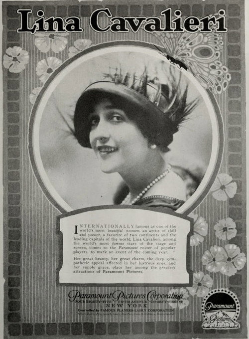Movie poster for Manon Lescaut (1914)