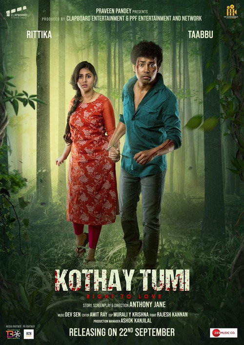Movie poster for Kothay Tumi (2023)