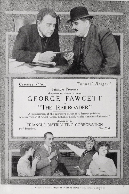 Movie poster for The Railroader (1919)