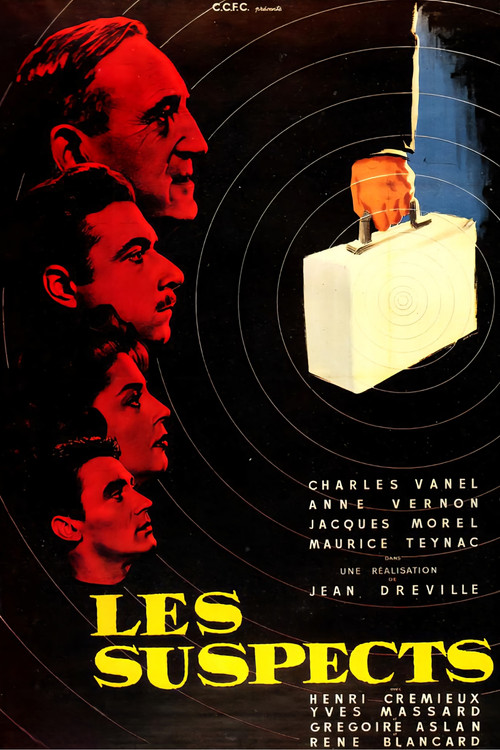 Movie poster for The Suspects (1957)