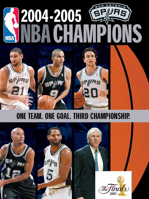 Movie poster for 2004-2005 NBA Champions - San Antonio Spurs (2005)