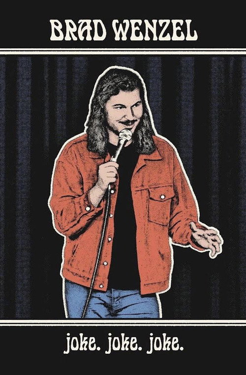 Movie poster for Brad Wenzel: joke. joke. joke. (2023)