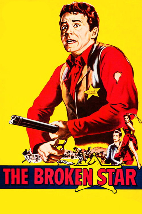 Movie poster for The Broken Star (1956)