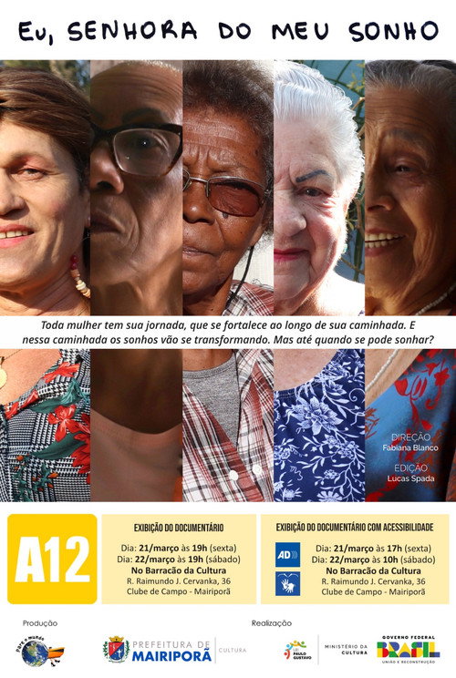 Movie poster for Eu, Senhora Do Meu Sonho (2025)