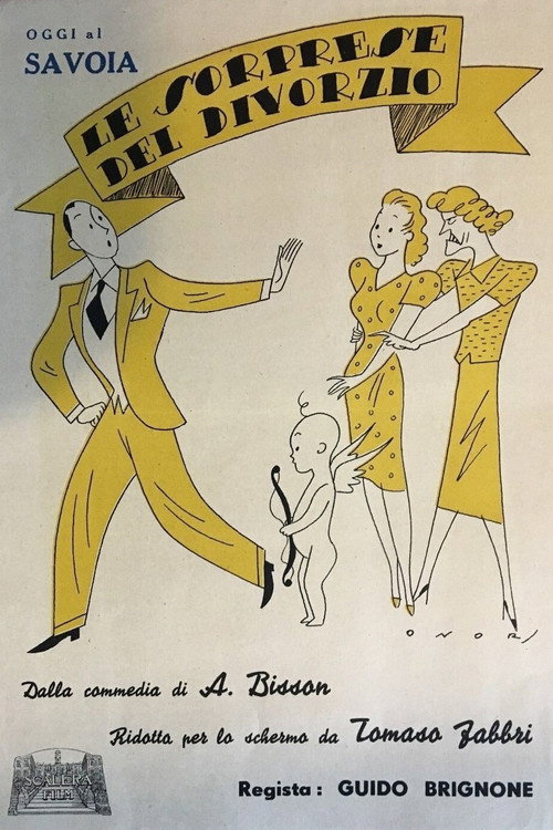 Movie poster for Le sorprese del divorzio (1923)