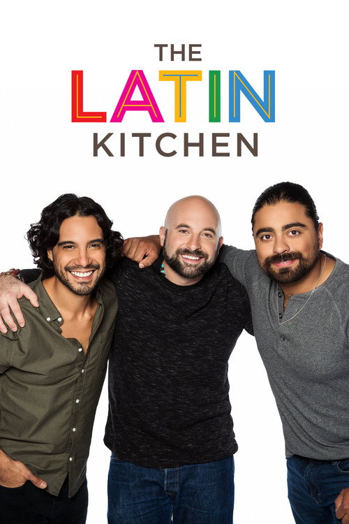 Series poster for The Latin Kitchen (2017)