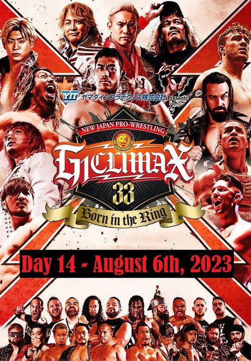 Movie poster for NJPW G1 Climax 33: Day 14 (2023)