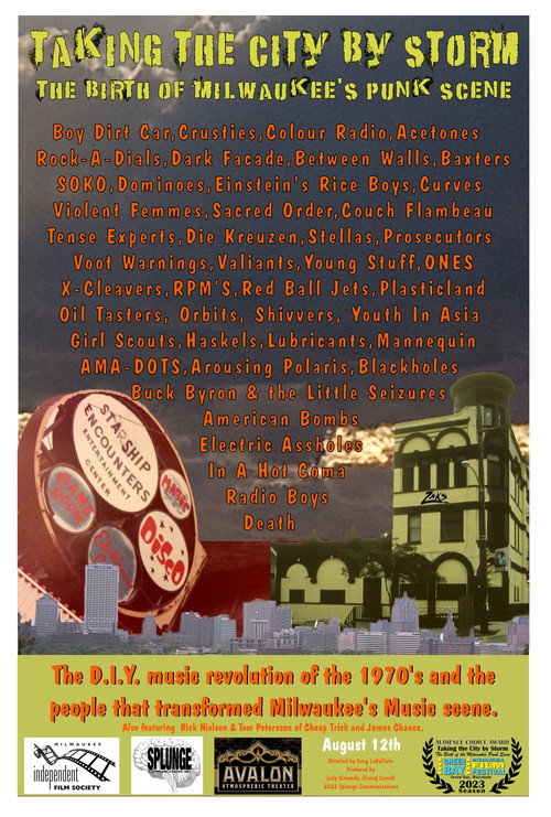 Movie poster for Taking the City By Storm: The Birth of Milwaukee's Punk Scene (2023)