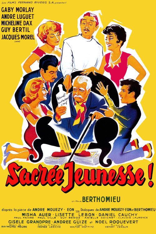 Movie poster for Sacred Youth (1958)