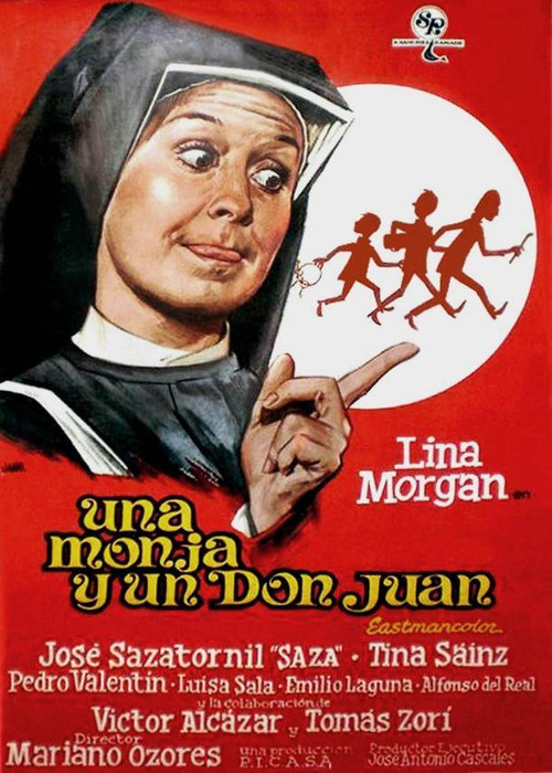 Movie poster for Una monja y un Don Juan (1973)