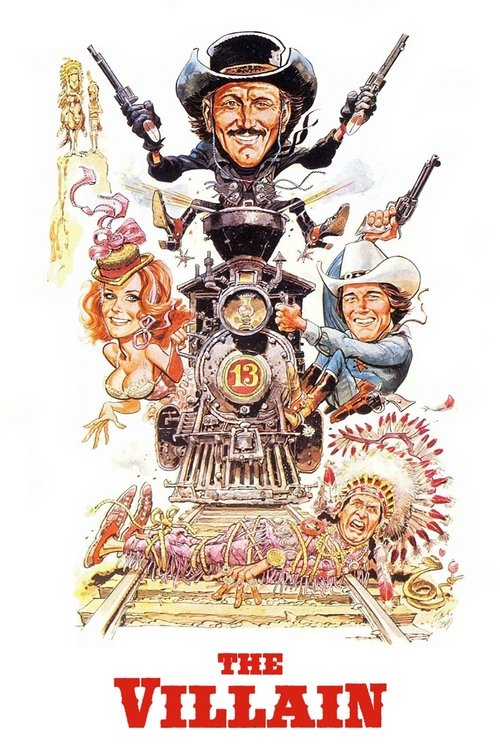 Movie poster for The Villain (1979)