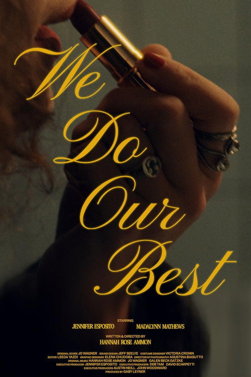 Movie poster for We Do Our Best