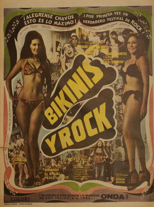 Movie poster for Bikinis y Rock (1972)