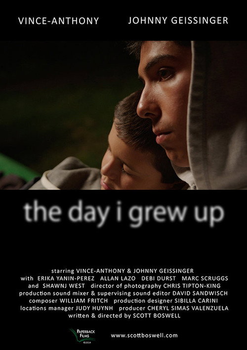 Movie poster for The Day I Grew Up (2015)