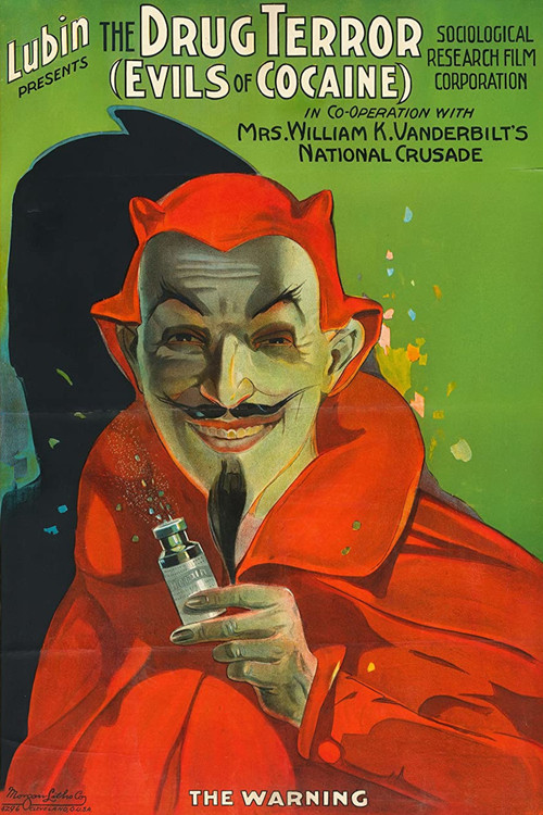 Movie poster for Cocaine Traffic; Or, The Drug Terror (1914)