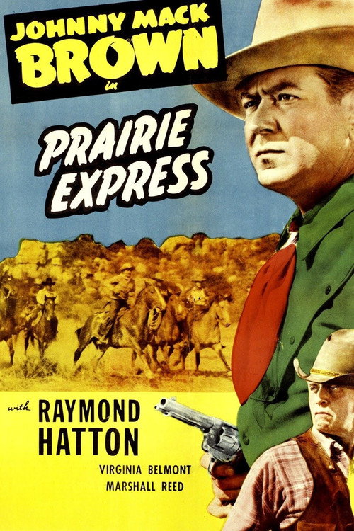 Movie poster for Prairie Express (1947)