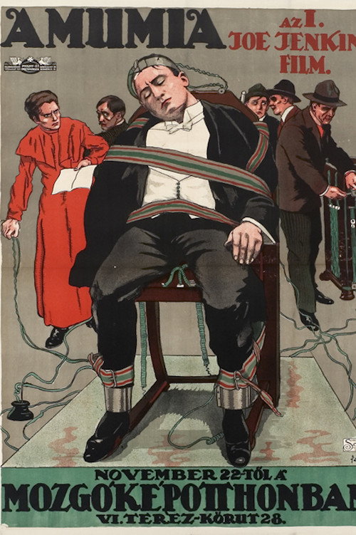 Movie poster for Das Geheimnis der Mumie (1921)