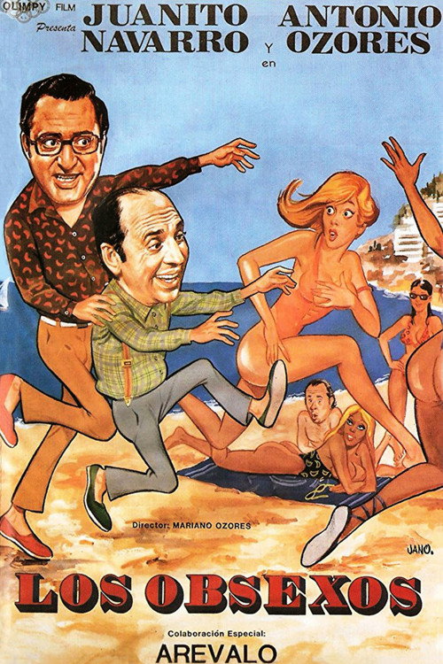 Movie poster for Los obsexos (1989)