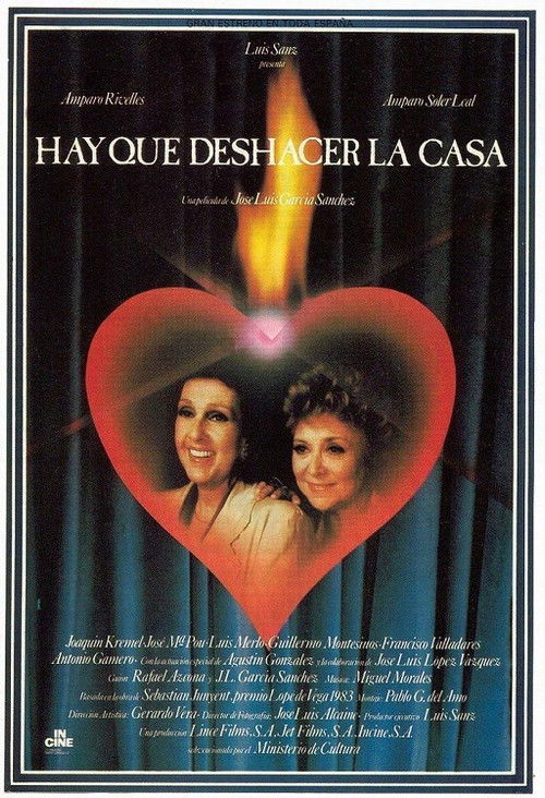 Movie poster for Hay que deshacer la casa (1986)