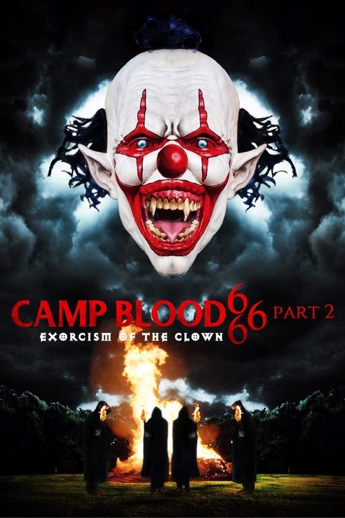 Movie poster for Camp Blood 666 Part 2: Exorcism of the Clown (2023)