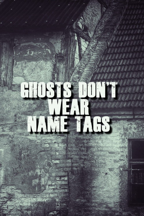 Movie poster for Ghosts Don't Wear Name Tags (2022)