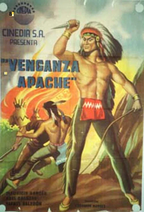 Movie poster for Venganza Apache (1960)