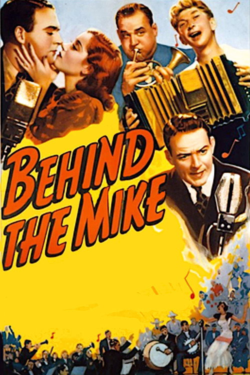Movie poster for Behind the Mike (1937)