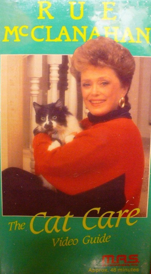 Movie poster for Rue McClanahan: The Cat Care Video Guide (1990)