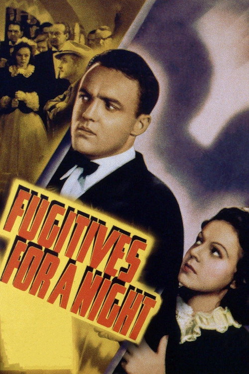 Movie poster for Fugitives for a Night (1938)